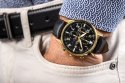 Zegarek Męski Giewont Chronograph Sapphire Czarno Złoty GW5630-A4