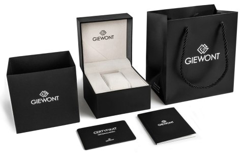 Zegarek Męski Giewont Chronograph Sapphire Srebrny GW7290-B2