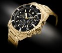 Zegarek Męski Giewont Chronograph Sapphire Złoto Czarny GW3970-B7