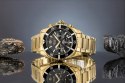 Zegarek Męski Giewont Chronograph Sapphire Złoto Czarny GW3970-B7