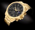 Zegarek Męski Giewont Chronograph Sapphire Złoto Czarny GW9460-B4