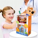 Zestaw Mały Weterynarz - Pluszowy Piesek z Budą i Akcesoriami Lekarskimi