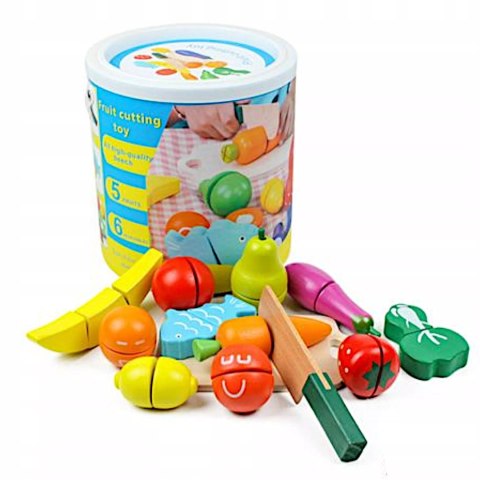 Drewniane owoce i warzywa do krojenia na rzepy YZL-A806