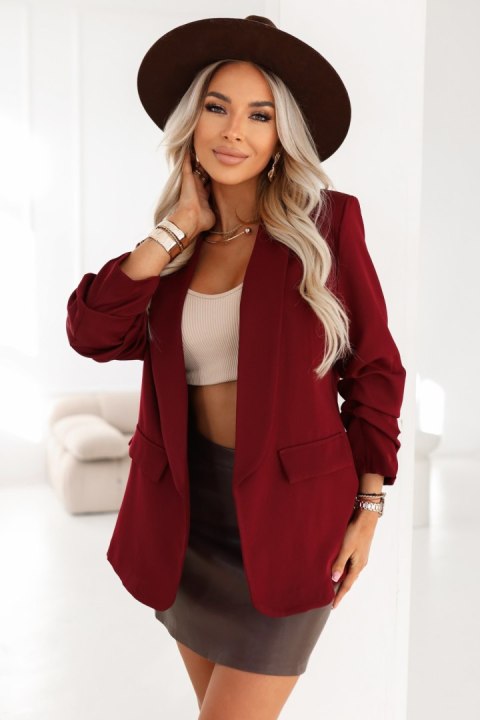 Marynarka Model 588-4 Bordo - Numoco - L/XL
