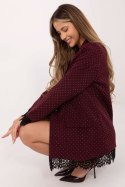 Marynarka Model IT-MA-FL9916-1.07P Bordo - Italy Moda - uniwersalny