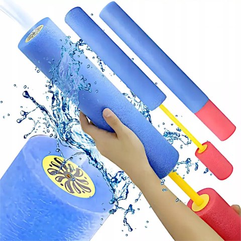 Piankowa tuba ARMATKA na wodę pompka, pistolet, sikawka wodna dla dzieci