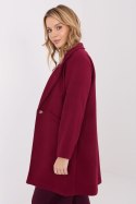 Płaszcz Damski Model IT-PL-20238.23 Bordo - Italy Moda - uniwersalny