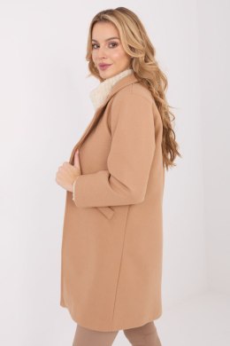 Płaszcz Damski Model IT-PL-20238.23 Camel - Italy Moda - uniwersalny