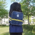 Plecak policjanta krótkofalówka odznaka policyjna pistolet KN633