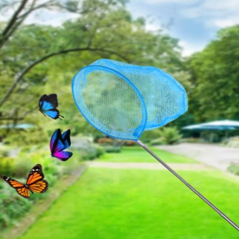 Siatka teleskopowa na motyle rybki owady podbierak dla dzieci N040N