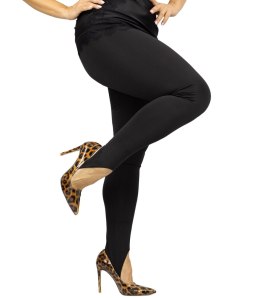 Stylowe legginsy z otworem na stopę