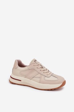 Buty Sportowe Model Daniel Lopez SS2D4043 Beige - Step in style - 39