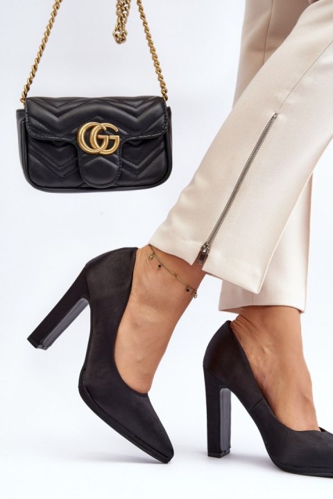 Czółenka Model Piatti 1139 Black - Step in style - 38