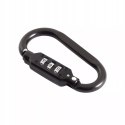 Karabińczyk z szyfrem mocne zapięcie brelok do wózka 3 cyfrowa