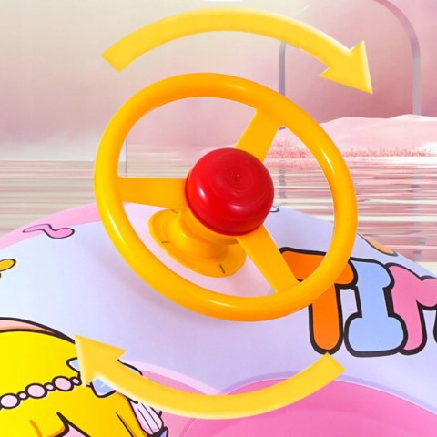 Kółko koło ponton dla dzieci do pływania syrenka kierownica 311R