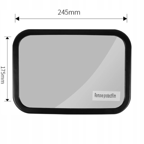 Lusterko samochodowe do obserwacji dziecka regulacja 360°