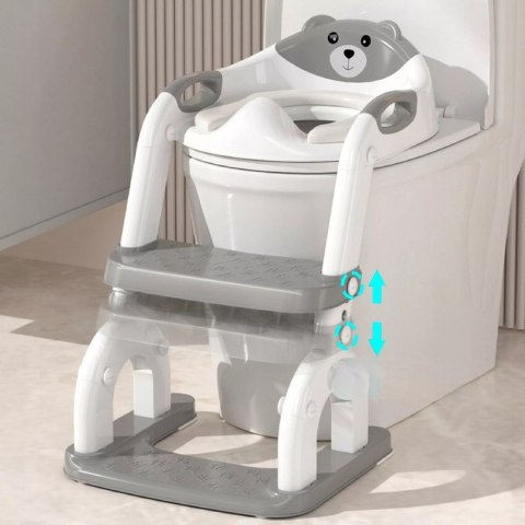 Nocnik i nakładka na sedes 2w1 dla dzieci składana antypoślizgowa regulacja