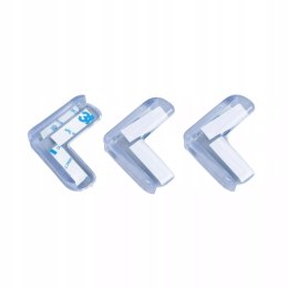 Przezroczyste zabezpieczenia narożników mebli 10 szt. ochrona dzieci