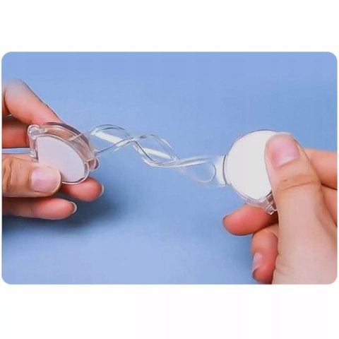 Silikonowa blokada szafek i drzwiczek - zestaw 10 szt. zabezpieczenie