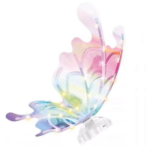 Świecące skrzydła motyla LED bajkowe skrzydełka dla małych wróżek