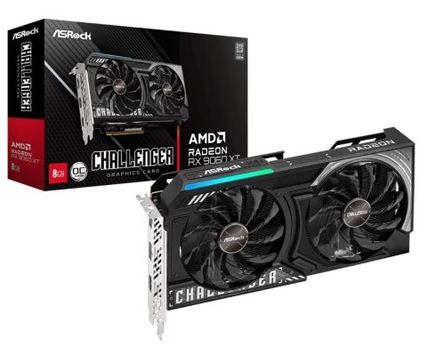 Karta graficzna ASUS RX 9060 XT CHALLENGER 8GB GDDR6 (RX9060XT CL 8GO)