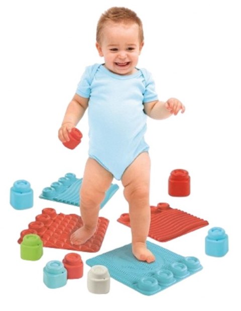 Clementoni Ścieżka Sensoryczna Mata Soft Miękkie Klocki#G2