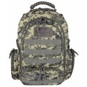 Plecak Szkolny 4-Komorowy Military Grey Digital Camo #G2