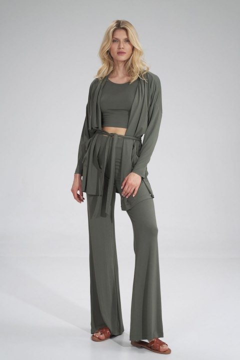 Bluza Damska Model M750 Oliwka - Figl - L/XL Bluza Damska Model M750 Oliwka - Figl - L/XL