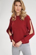 Bluza Damska Model M803 Bordo - Figl - s