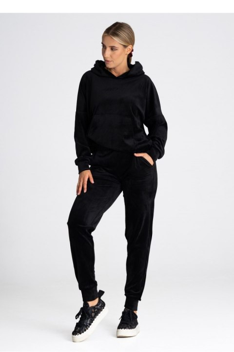 Bluza Damska Model M969 Black - Figl - L/XL Bluza Damska Model M969 Black - Figl - L/XL