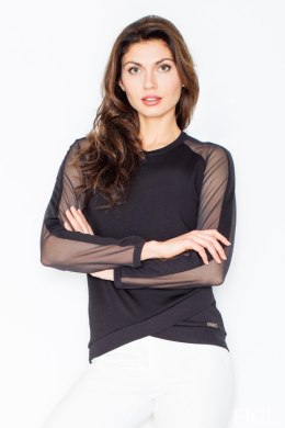 Bluzka Model M467 Black - Figl - S