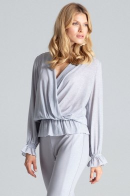 Bluzka Model M690 Grey - Figl - M
