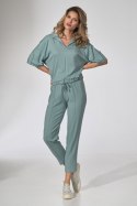 Bluzka Model M744 Mint - Figl - L/XL Bluzka Model M744 Mint - Figl - L/XL