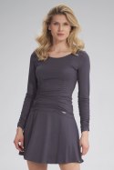 Bluzka Model M788 Dark Grey - Figl - s Bluzka Model M788 Dark Grey - Figl - s