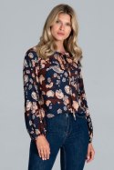 Bluzka Model M818 Wzór 126 - Figl - S/M Bluzka Model M818 Wzór 126 - Figl - S/M