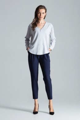 Koszula Damska Model M671 Grey - Figl - S