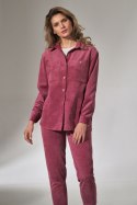 Koszula Damska Model M747 Pink - Figl - L/XL