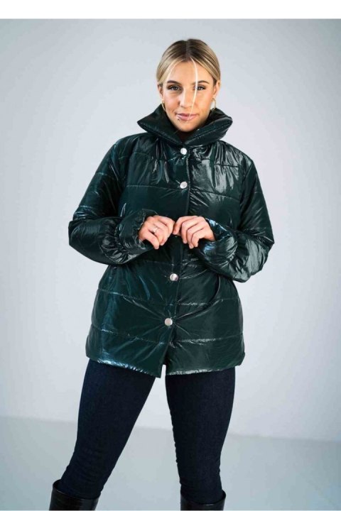 Kurtka Damska Model M933 Green - Figl - S/M Kurtka Damska Model M933 Green - Figl - S/M