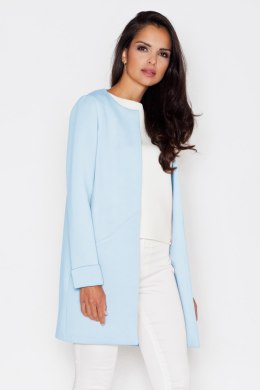 Płaszcz Damski Model 366 Blue - Figl - XL