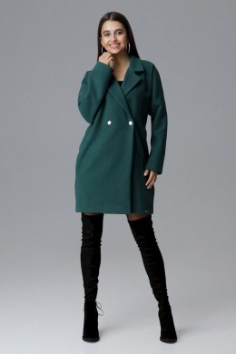 Płaszcz Damski Model M625 Green - Figl - S/M