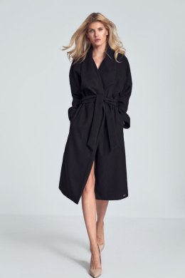 Płaszcz Damski Model M713 Black - Figl - L/XL