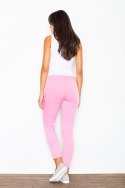 Spodnie Damskie Model 293 Pink - Figl - XL Spodnie Damskie Model 293 Pink - Figl - XL