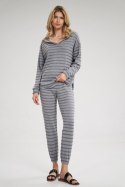 Spodnie Dresowe Model M813 Grey - Figl - s