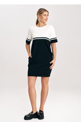 Sukienka Model M1028 Black/Ecru - Figl - XXL