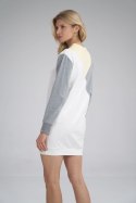 Sukienka Model M777 Yellow/Grey/Ecru - Figl - S/M