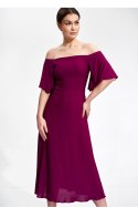 Sukienka Model M867 Fuksja - Figl - S/M Sukienka Model M867 Fuksja - Figl - S/M