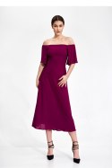 Sukienka Model M867 Fuksja - Figl - S/M Sukienka Model M867 Fuksja - Figl - S/M