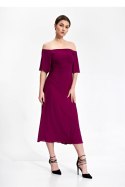 Sukienka Model M867 Fuksja - Figl - S/M Sukienka Model M867 Fuksja - Figl - S/M