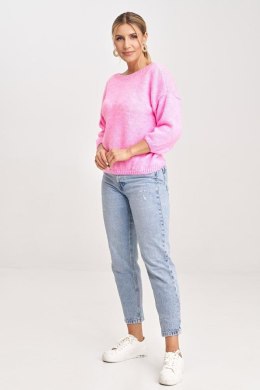 Sweter Damski Model M993 Light Pink - Figl - uniwersalny