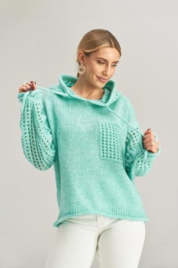 Sweter Damski Model M996 Mint - Figl - uniwersalny